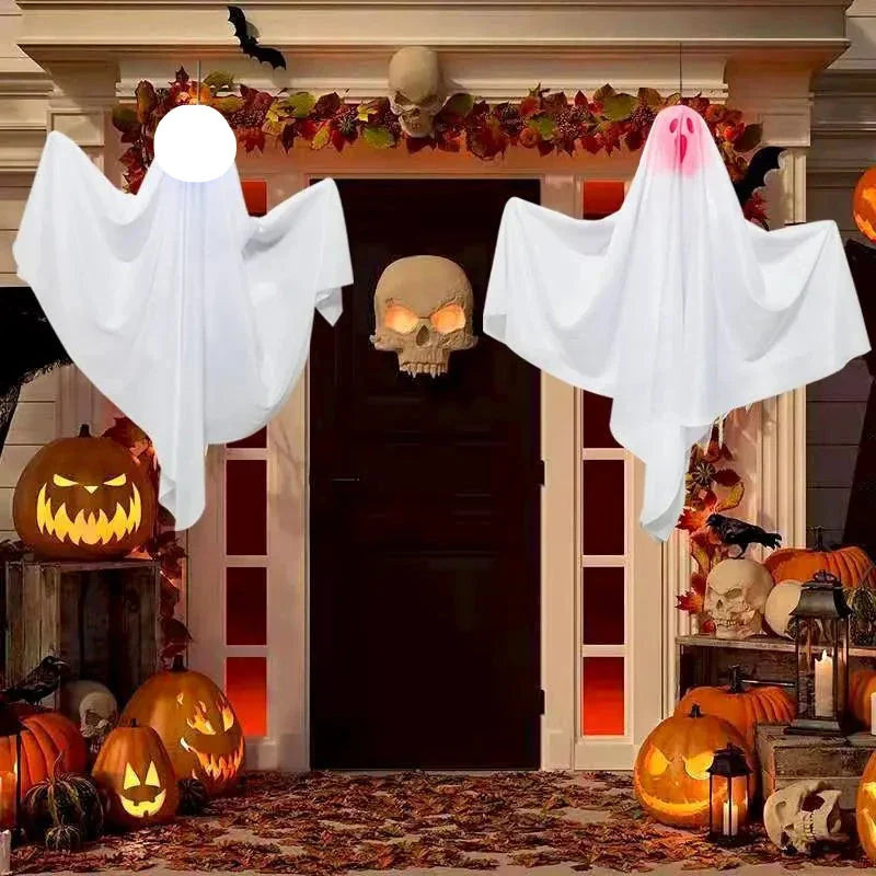Scary LED Hanging Ghost Decorations-2