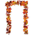 Autumn Maple Leaf Hanging Vine Garland-0