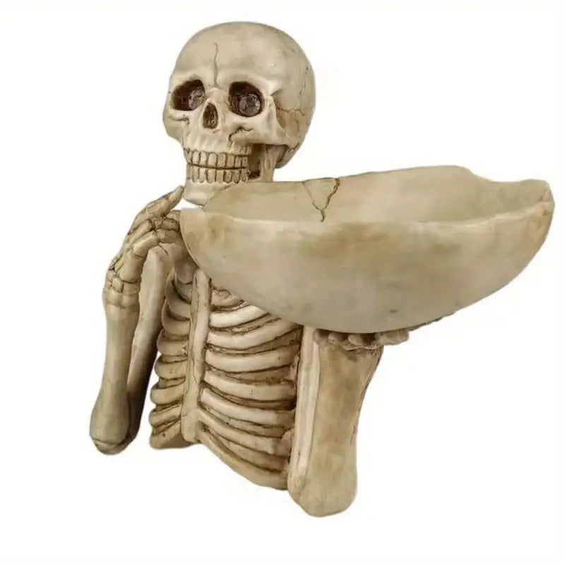 Resin Skeleton Bowl Holder-4