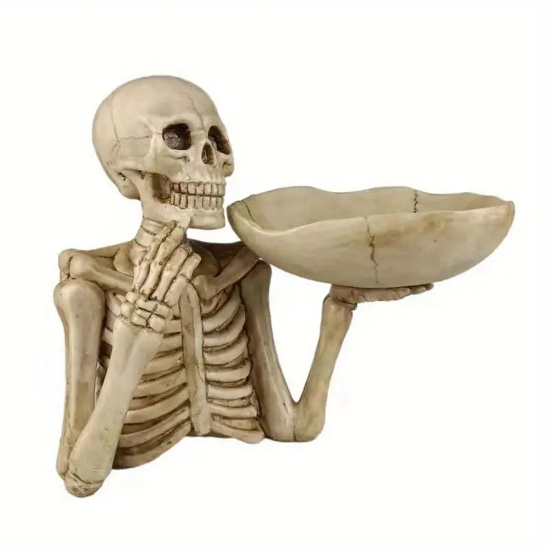 Resin Skeleton Bowl Holder-0
