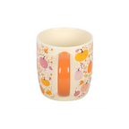 Pink and Orange Pumpkin Print Mug-1