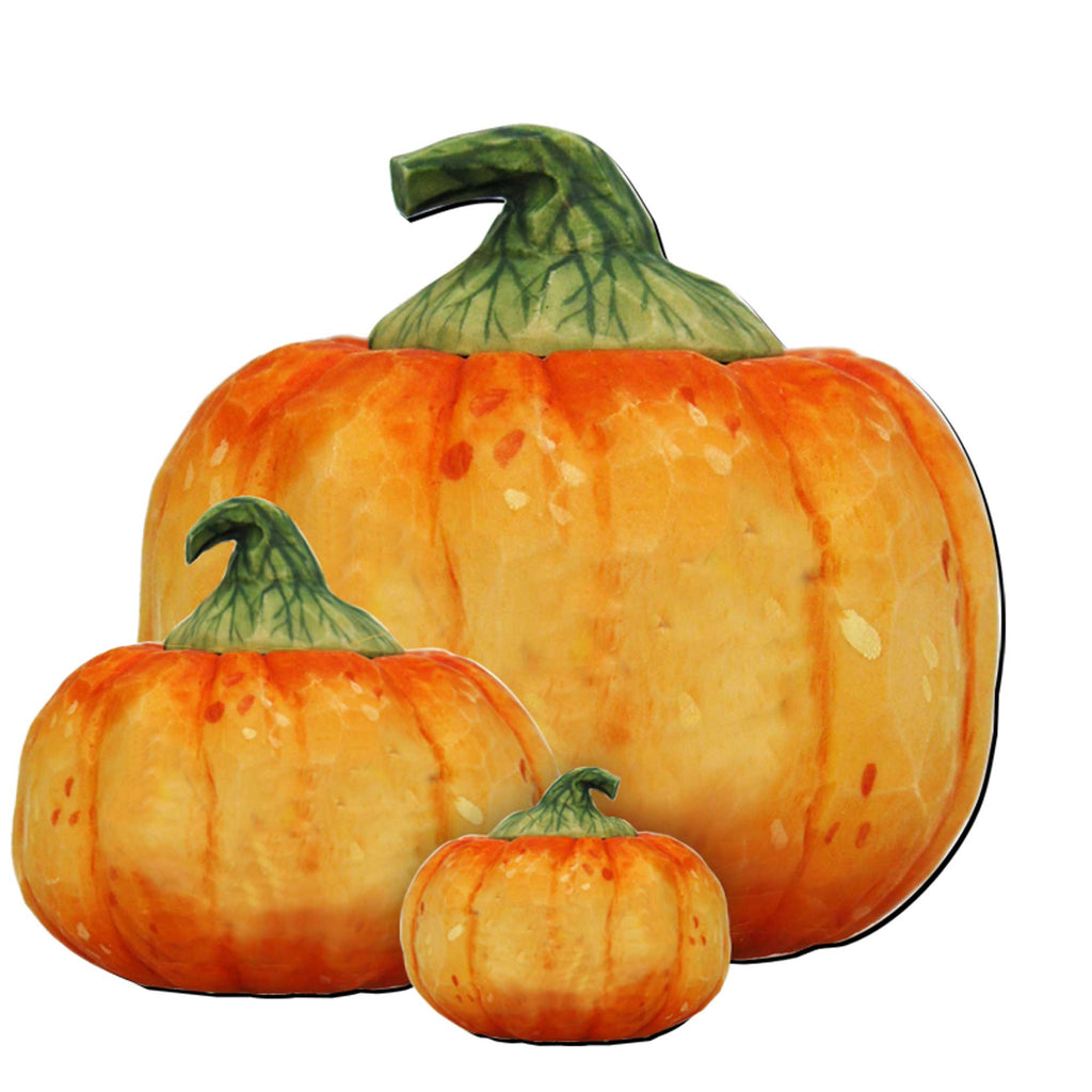 Stacking Pumpkins Halloween Door Decor by G. DeBrekht - Thanksgiving Halloween Decor - 8158414-2H-4