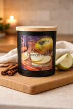 Apple Cinnamon — Red Apple & Baking Spice Candle-0