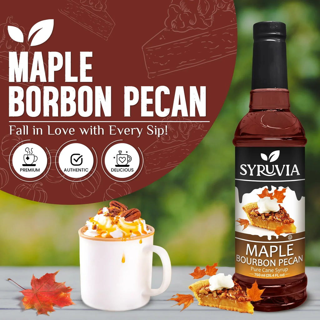 Maple Bourbon Pecan Syrup-1