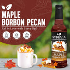 Maple Bourbon Pecan Syrup-1