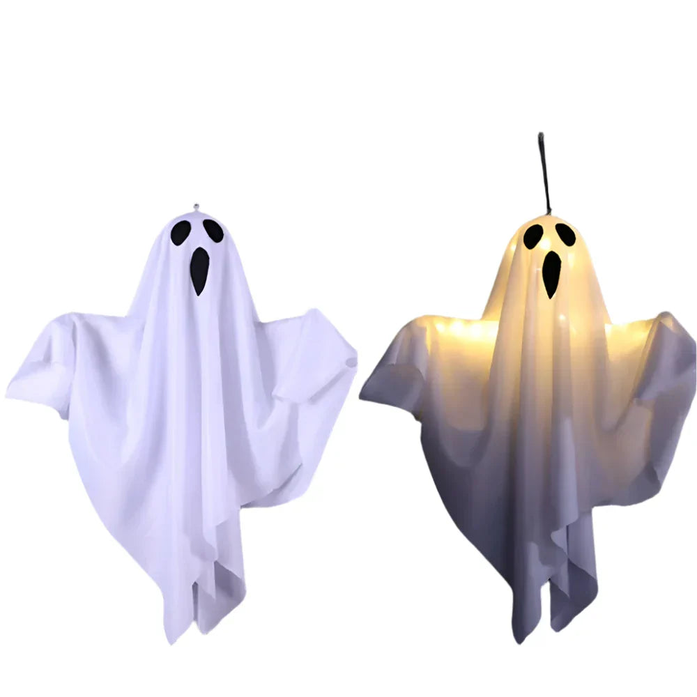 Halloween LED Hanging Ghost Ornaments-0
