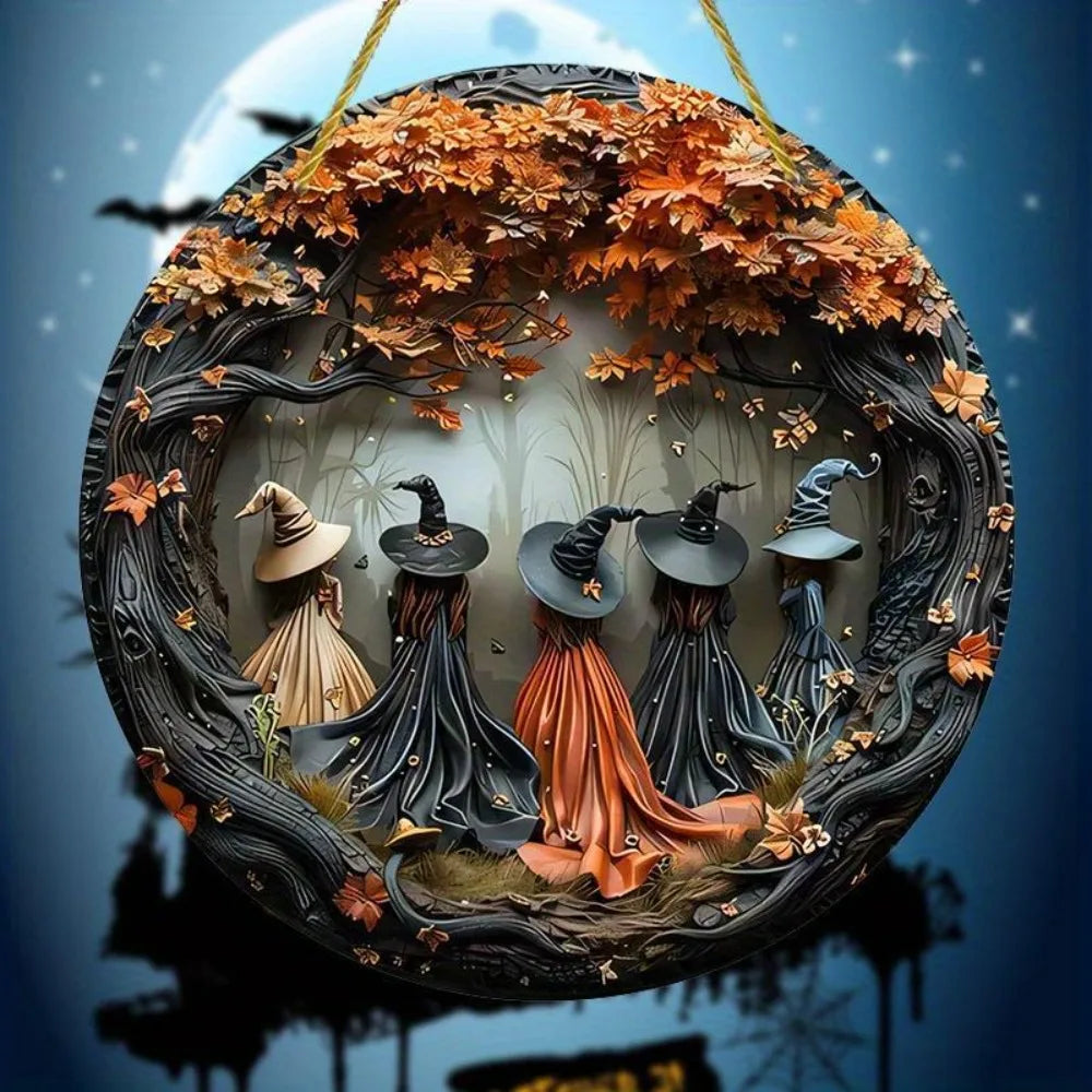 Panneau Métal Sorcières – Déco Murale