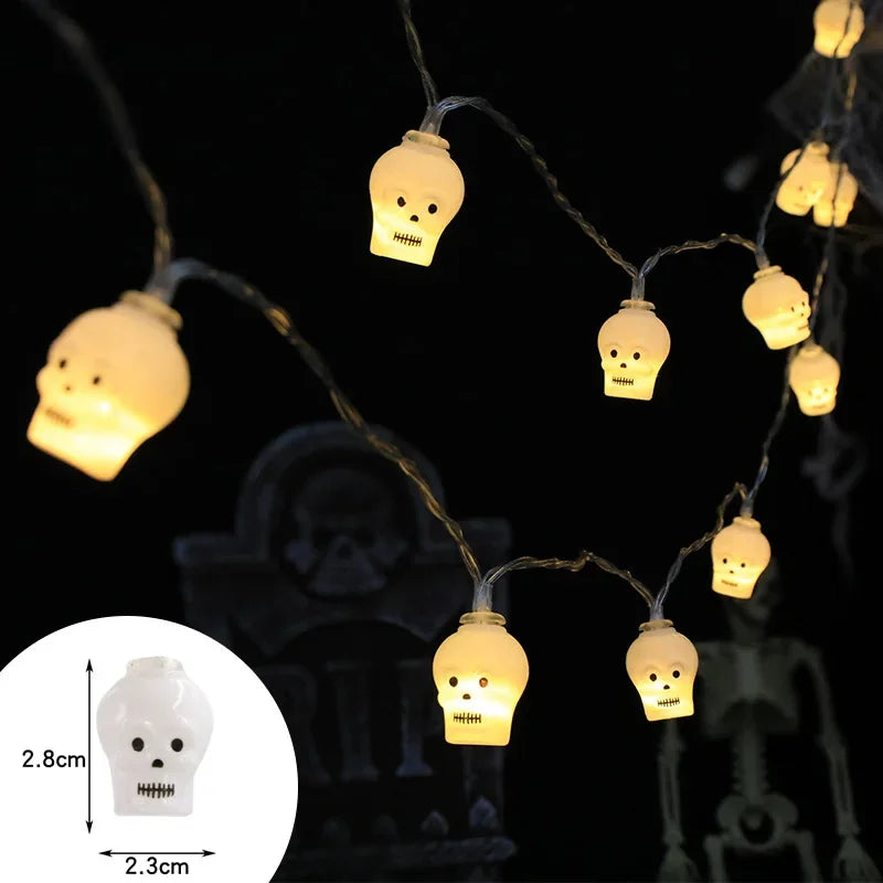 Guirlande Crânes LED