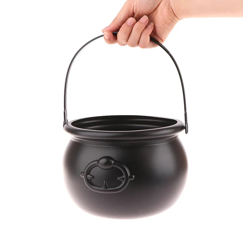 Large Witch Cauldron Halloween Decoration-0