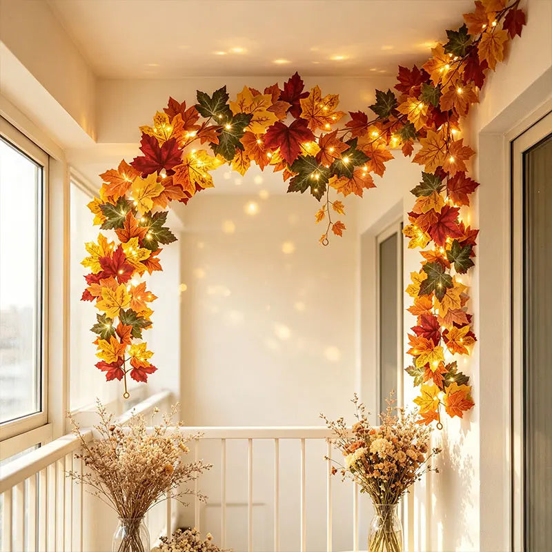 Guirlande LED Automne – Lumière Cosy