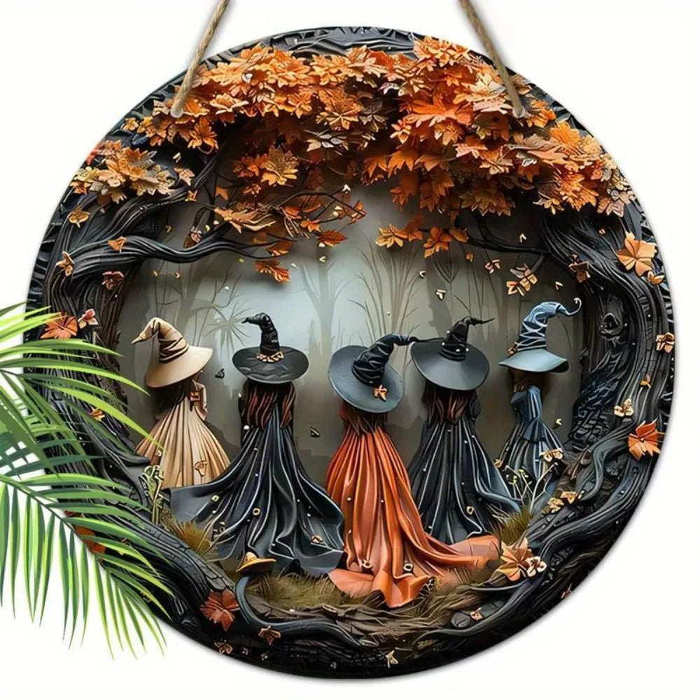 Panneau Métal Sorcières – Déco Murale