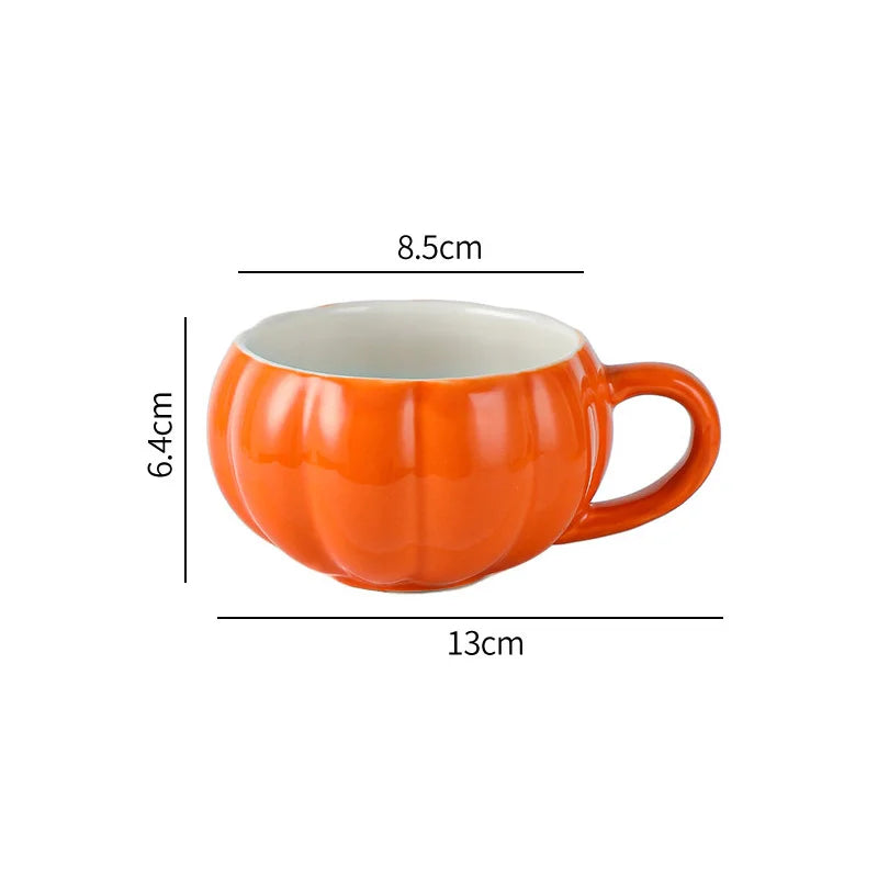 Mug Citrouille avec Couvercle