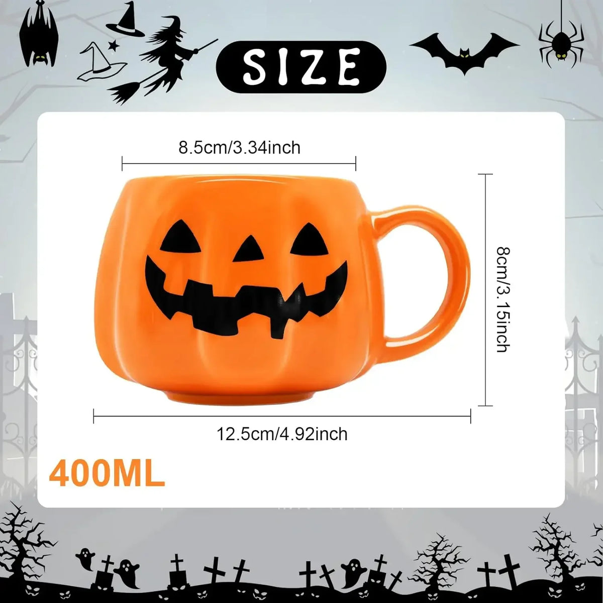 Mug Citrouille 400ml
