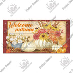 "Welcome Autumn" Wooden Sign