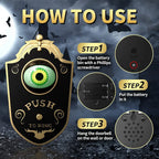 Halloween LED Hanging Eyeball Doorbell Decoration-2