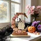 Moon Ghost Ornament