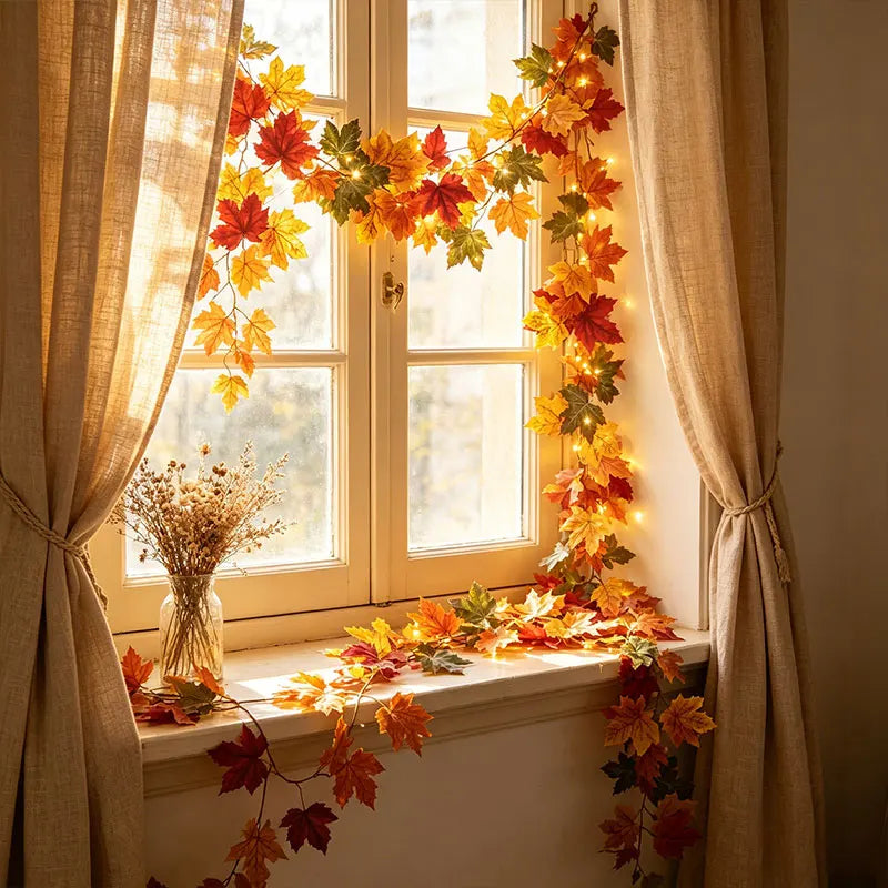 Guirlande LED Automne – Lumière Cosy