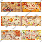 "Welcome Autumn" Wooden Sign