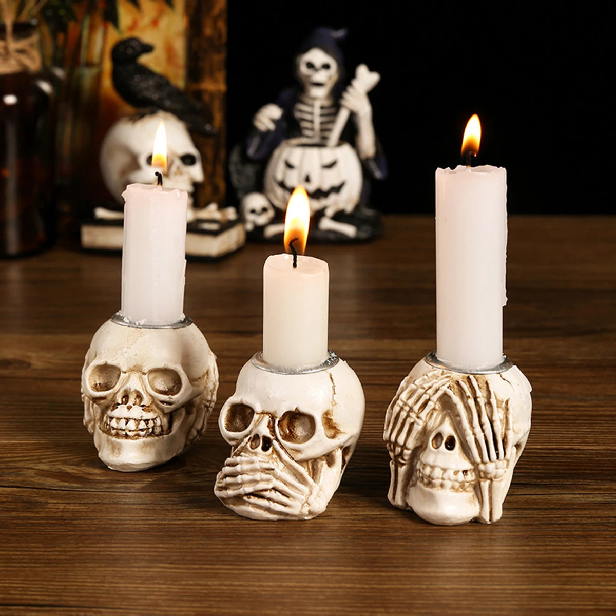 Brûle-Encens Crâne – Ambiance Mystique