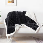 Orange Sherpa Blanket