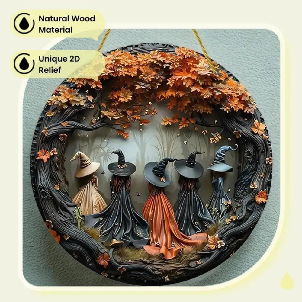 Panneau Métal Sorcières – Déco Murale
