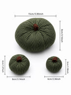 Knitted Pumpkin Set