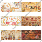 "Welcome Autumn" Wooden Sign