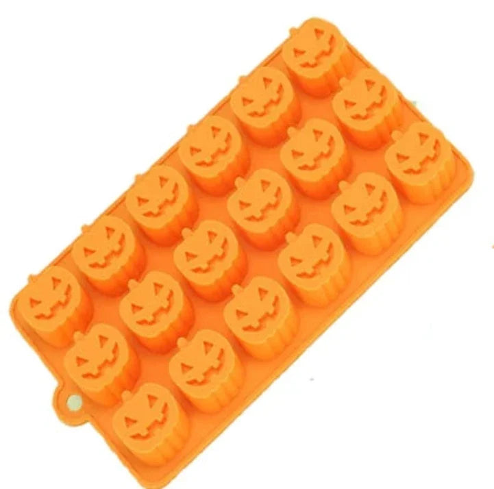 Halloween Pumpkin Silicone Baking Mold-0