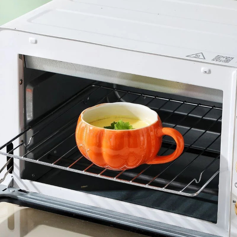 Mug Citrouille avec Couvercle