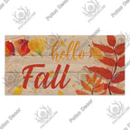 "Welcome Autumn" Wooden Sign