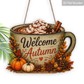 Plaque Bois Automne