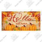 "Welcome Autumn" Wooden Sign