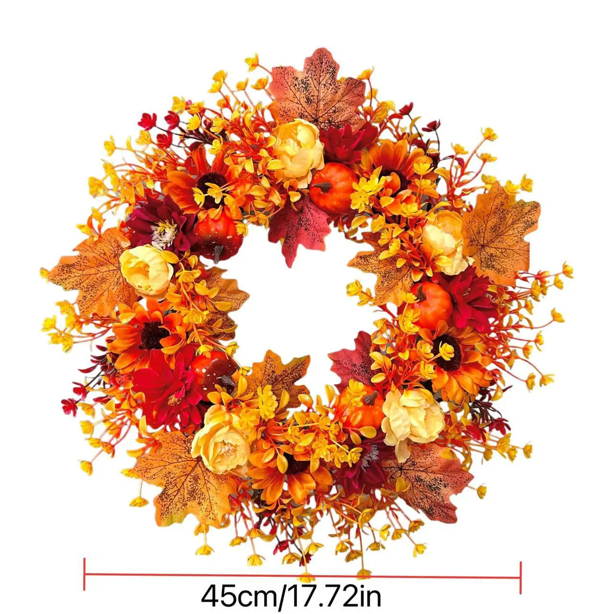 Couronne Automne Suspendue