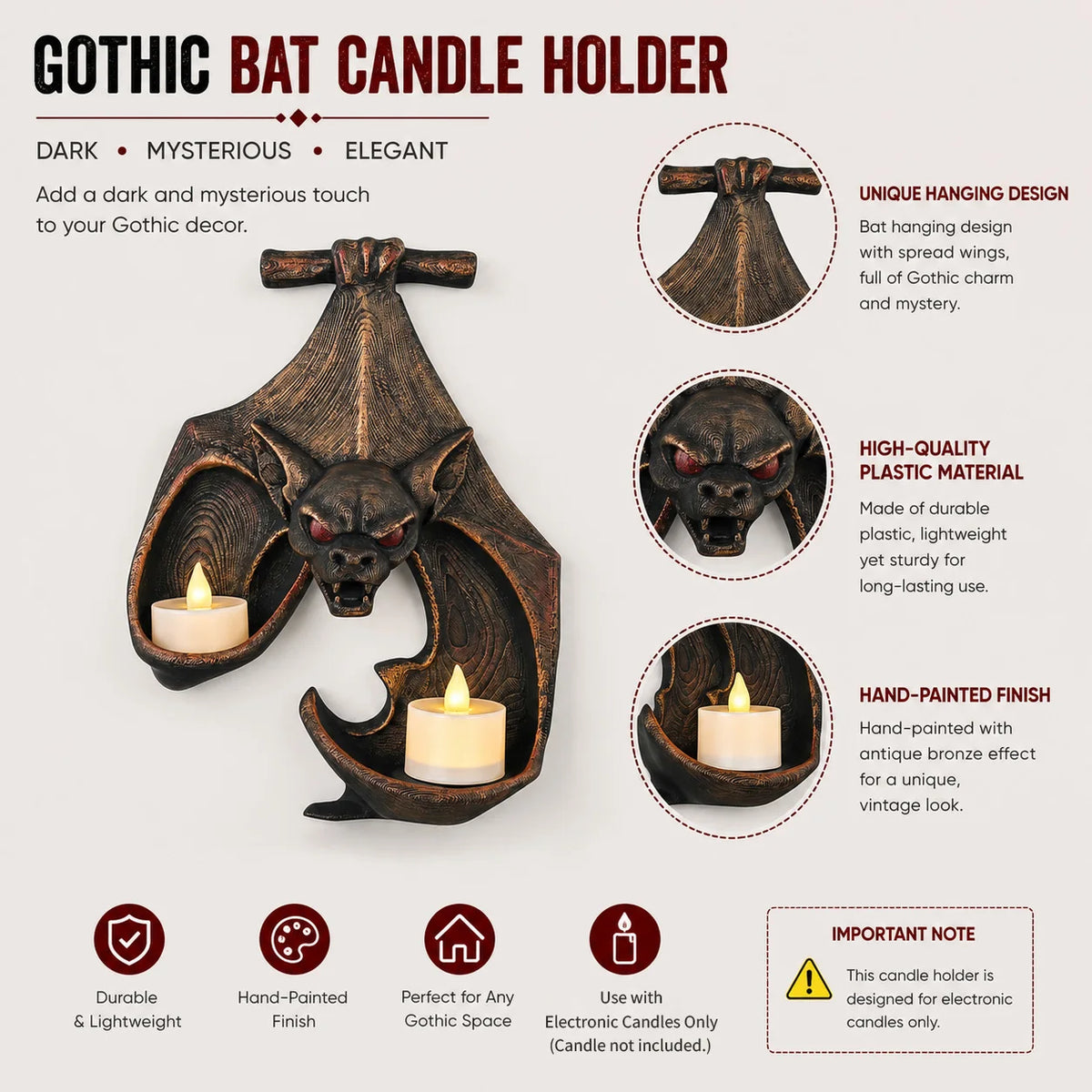 Applique Chauve-Souris