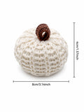 Knitted Pumpkin Set