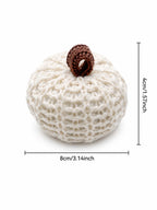 Knitted Pumpkin Set
