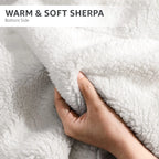 Orange Sherpa Blanket