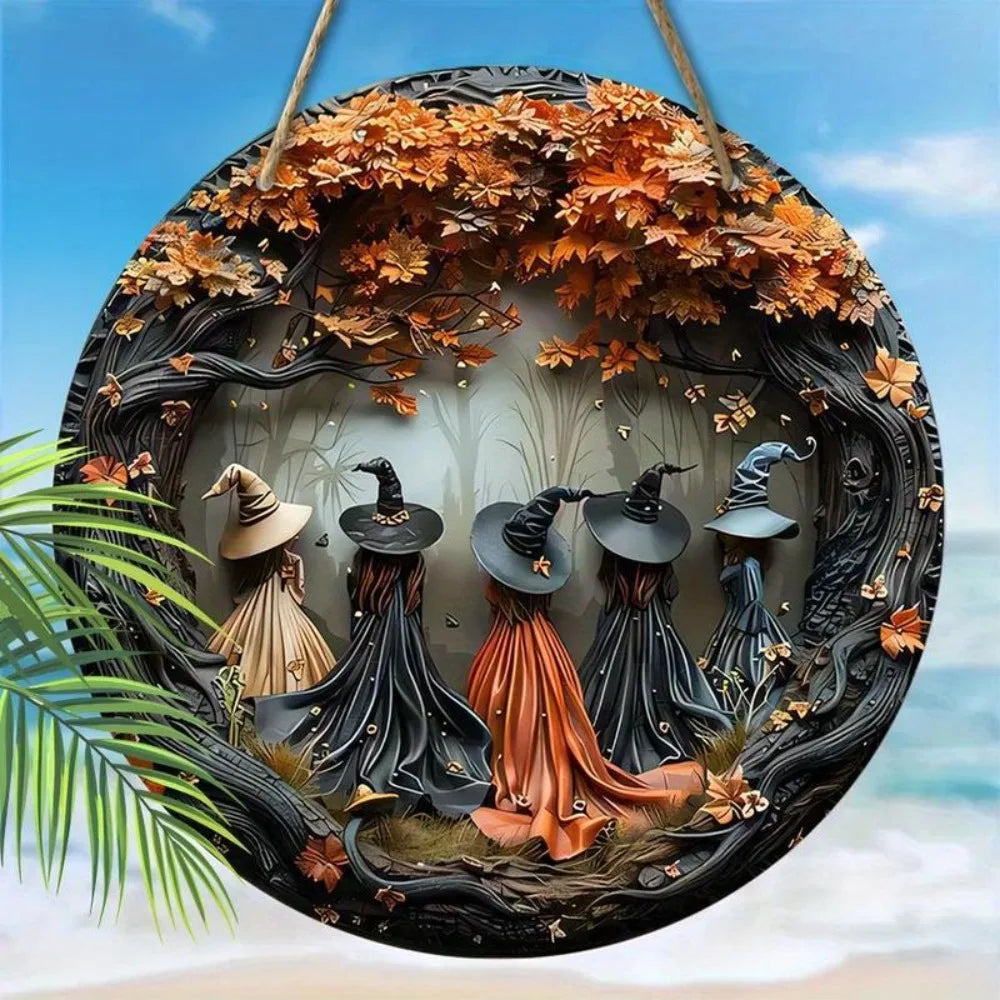 Panneau Métal Sorcières – Déco Murale