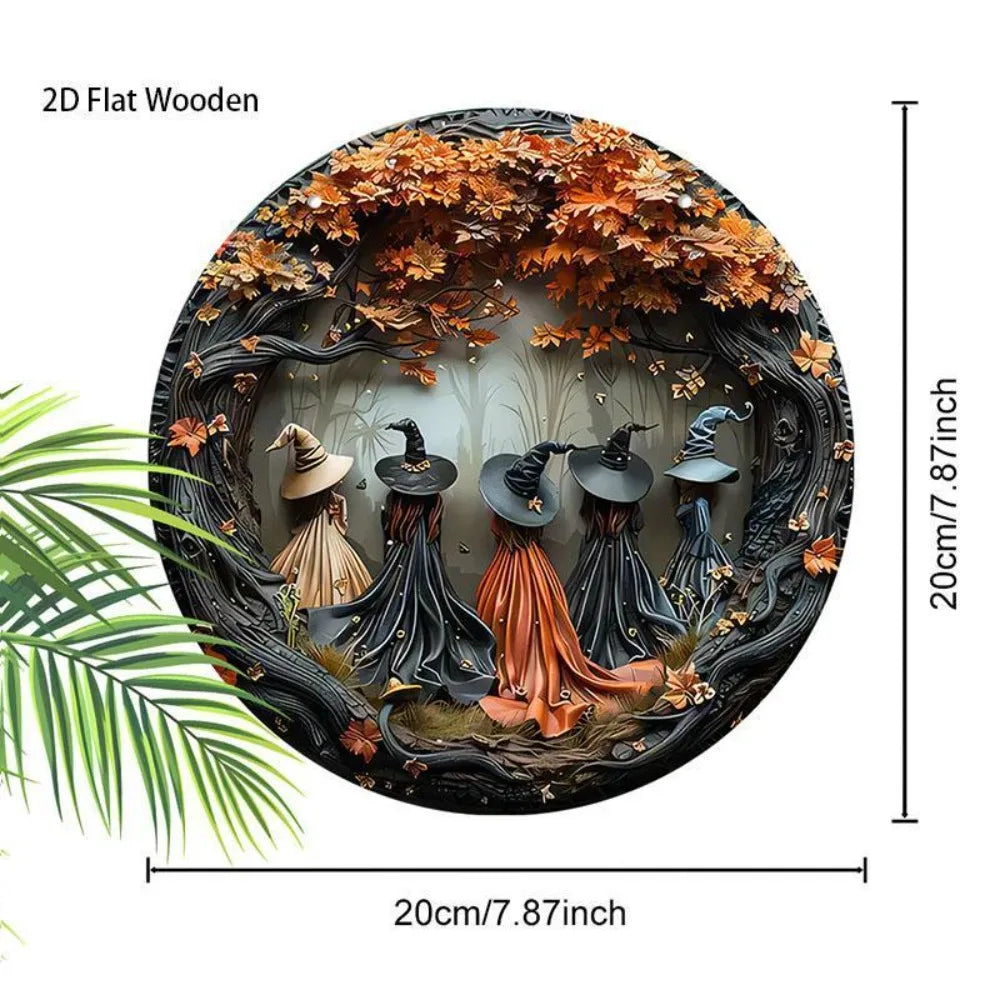 Panneau Métal Sorcières – Déco Murale