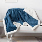 Orange Sherpa Blanket