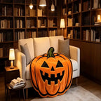 🎃 Halloween Pumpkin-Shaped Flannel Throw Blanket, Soft & Warm, Must-Have Creative Home Decor! 🎃/180*180cm(70.87*70.87in)-2