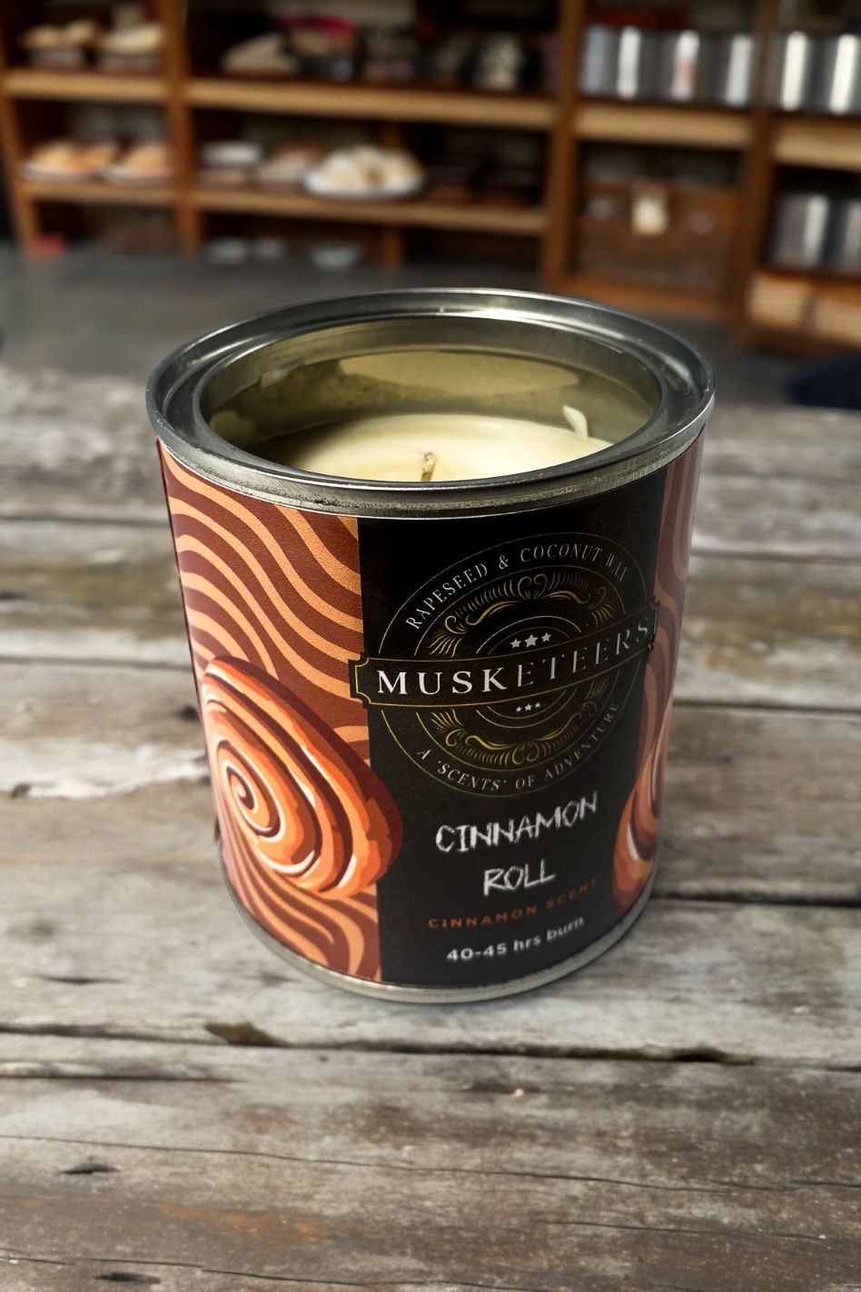 Cinnamon Scented Candle UK – Warm Spiced Luxury Candle-2