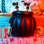 Inflatable Witch Cauldron Halloween Party Decoration (2pcs)-1