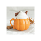 Pumpkin Cream Lidded Mug-3