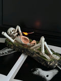 Handmade Funky Hippie Skeleton Incense Holder-0