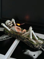 Handmade Funky Hippie Skeleton Incense Holder-0