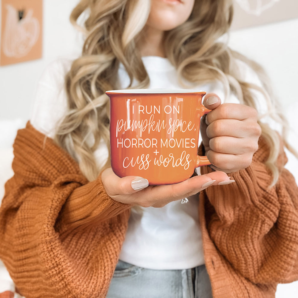 Pumpkin + Horror Mug-4