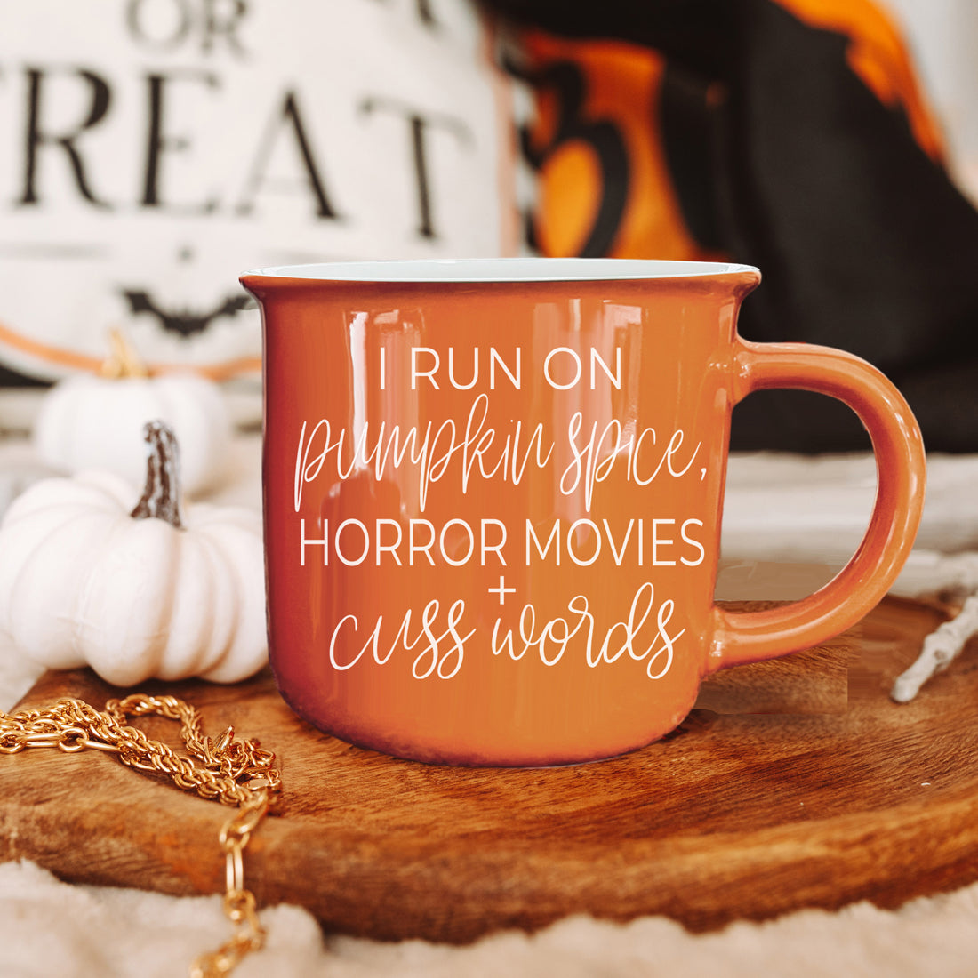 Pumpkin + Horror Mug-2