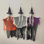 Halloween Witch Hanging Ghost Decoration (3pcs)-3