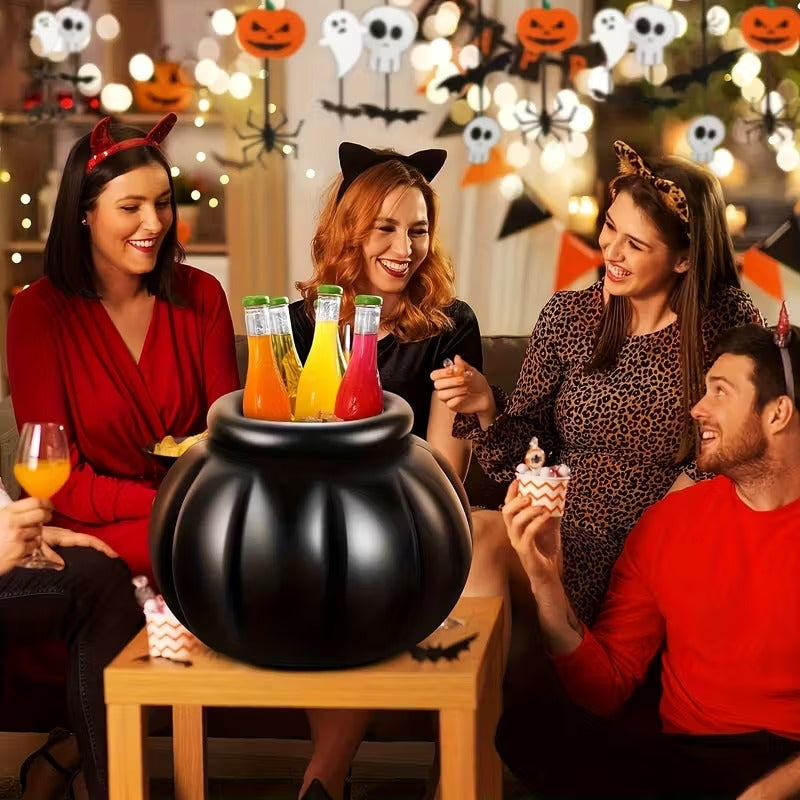 Inflatable Witch Cauldron Halloween Party Decoration (2pcs)-3